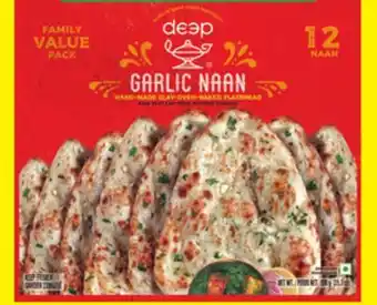Chalo FreshCo Deep tandoori or garlic naan family pack 898 g-1.179 kg offer