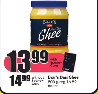 Chalo FreshCo Brar's desi ghee 800 g offer