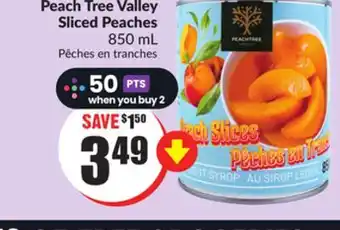 Chalo FreshCo Peach tree valley sliced peaches 850 ml offer