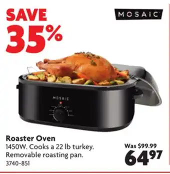 Home Hardware Roaster oven offer