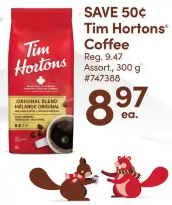 Giant Tiger Tim hortons coffee offer