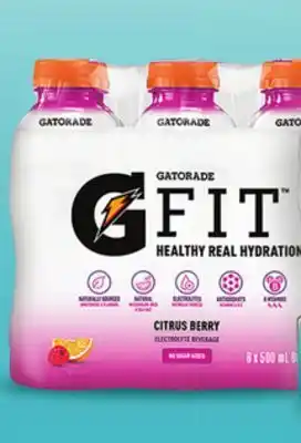 Giant Tiger Gatorade fit' electrolyte beverage offer