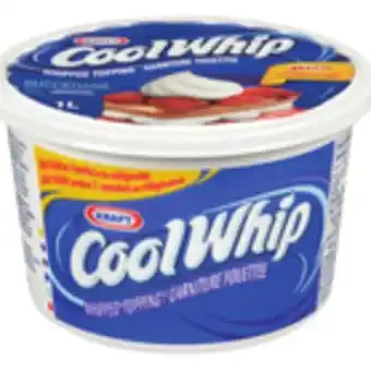 Giant Tiger Kraft cool whip offer
