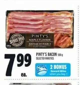 Metro Pinty's Bacon offer