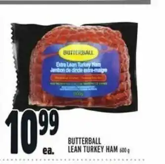 Metro Butterball Lean Turkey Ham offer