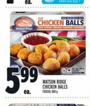 Metro Watson Ridge Chicken Balls offer