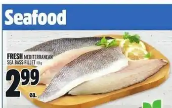 Metro Fresh Mediterranean Sea Bass Fillet offer