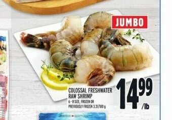 Metro Colossal Freshwater Raw Shrimp offer