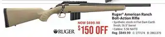 Bass Pro Ruger american ranch bolt-action rifle offer