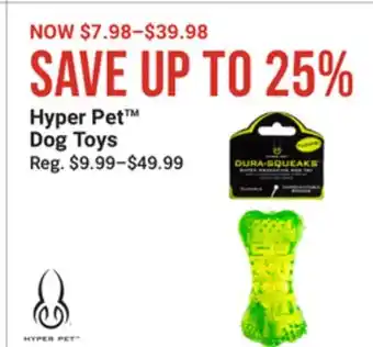 Bass Pro Hyper pet dog toys offer