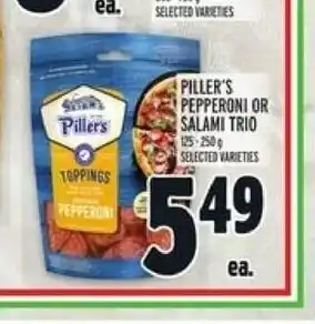 Metro Piller's Pepperoni offer