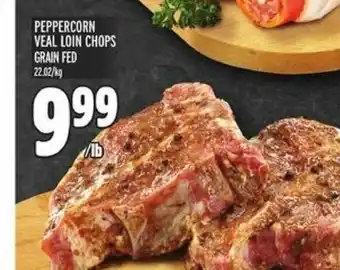 Metro Peppercorn Veal Loi Chops Grain Fed offer