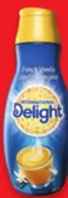 Walmart International delight coffee creamer offer