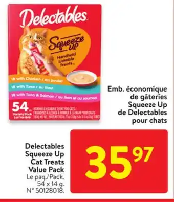 Walmart Cat treats value pack offer