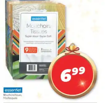 Familiprix Essential tissues offer