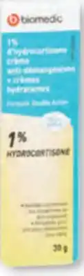 Familiprix Biomedic hydrocortisone cream or ointment offer