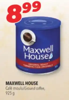Familiprix Maxwell house ground coffee offer
