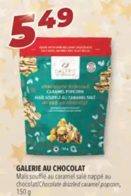 Familiprix Galerie au chocolat chocolate drizzled caramel popcorn offer
