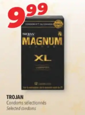 Familiprix Trojan selected condoms offer