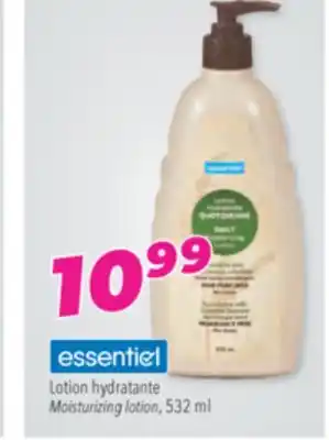 Familiprix Essentiel moisturizing lotion offer
