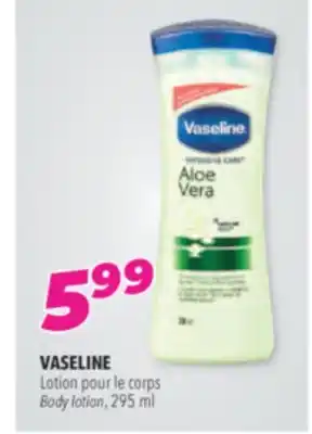 Familiprix Vaseline body lotion, 295 ml offer