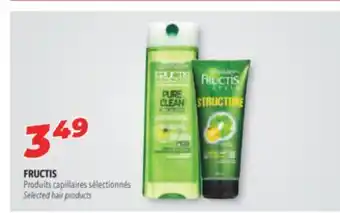 Familiprix Garnier fructis selected hair products offer
