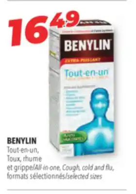 Familiprix Benylin all-in-one, cough, cold and flu offer