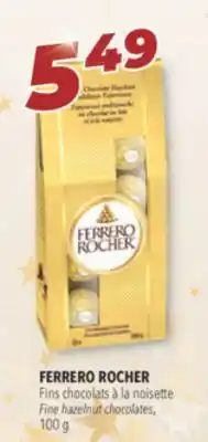 Familiprix Ferrero rocher fine hazelnut chocolates offer