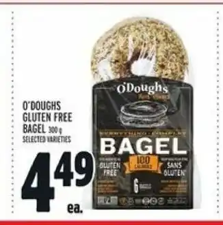 Metro O'Doughs Gluten Free Bagel offer