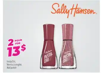 Familiprix Sally hansen insta-dri, nail polish offer