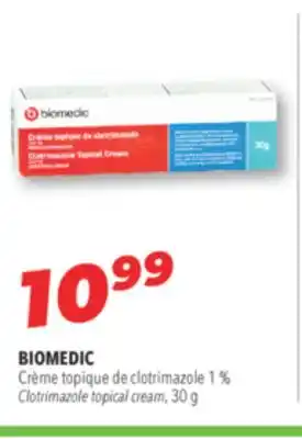 Familiprix Biomedic 1% clotrimazole topical cream 30 g offer