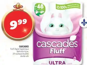 Familiprix Cascades fluff bathroom tissue offer