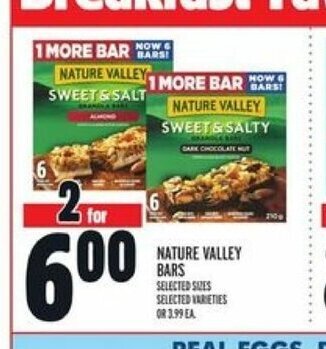 Metro Nature Valley Bars offer