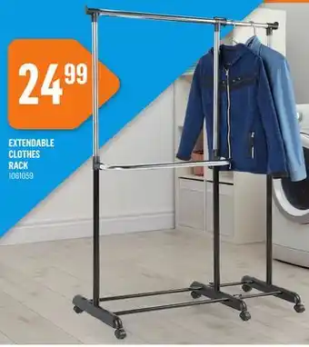 Canac Extendable clothes rack offer