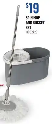 Canac Spin mop and bucket set offer