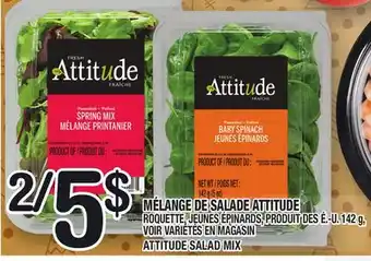 Marche Ami Mélange de salade attitude | attitude salad mix offer