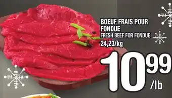 Marche Ami Boeuf frais pour fondue offer