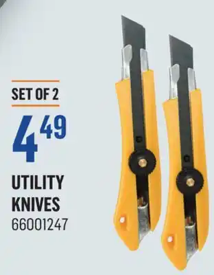 Canac Utility knives offer