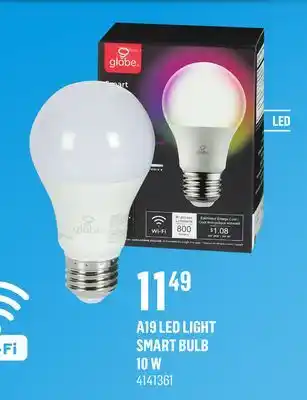 Canac A19 led light smart bulb 10 w offer
