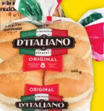 Giant Tiger D'italiano buns offer