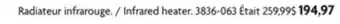 Home Hardware 1500w infrared rcc heater offer