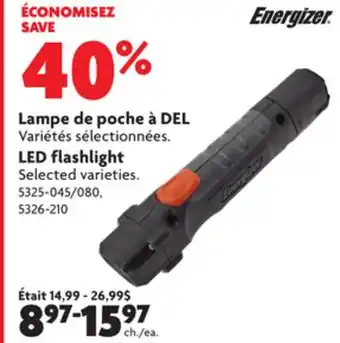 Home Hardware Led flashlight offer