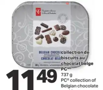L'Intermarché Collection de biscuits au chocolat belge pcmd 737 g offer