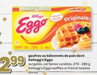 L'Intermarché Gaufres ou bâtonnets de pain doré 270 - 280 g offer