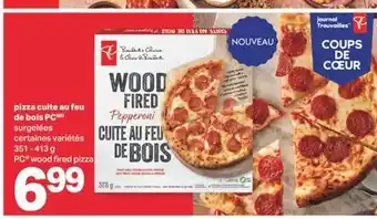 L'Intermarché Pizza cuite au feu de bois 351 - 413 g offer