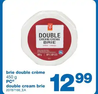 Wholesale Club Brie double crème, 450 g offer
