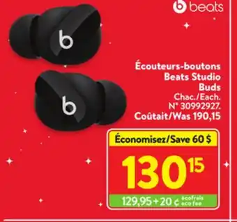 Walmart Beats studio buds offer
