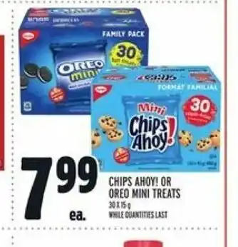 Metro Chips Ahoy! or Oreo Mini Treats offer