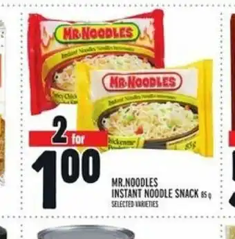 Metro Mr.Noodles Instant Noodle Snack offer