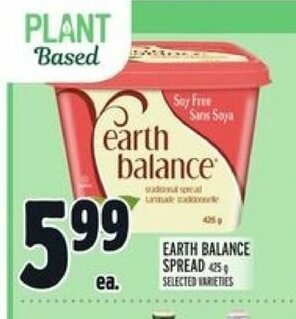 Metro Earth Balance Spread offer